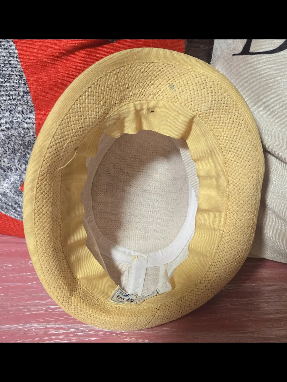 THE CHILDREN PLACE FASHION BEIGE HAT FOR BABY BOY